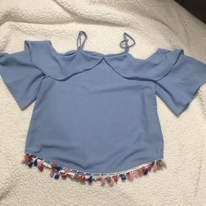 Light Blue Blouse
